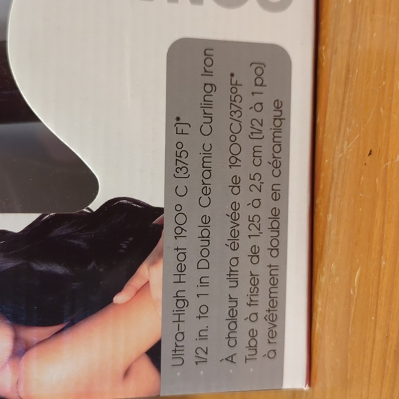 *NWOT*Conair hyperfusion ceramic iron - Picture 2 of 5